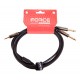 Force FLC-11/2 аудио шнур 2хJack1/4 mono-Jack mini stereo (2,0м)