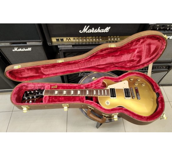 Gibson Les Paul Signature T Gold Top электрогитара, 2013, США USED