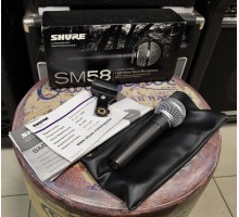 Shure SM58-LCE Динамический вокальный микрофон, Мексика 2010 USED