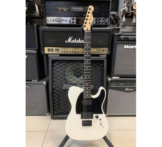 Fender Jim Root Telecaster Flat White электрогитара, цвет белый, Мексика 2019 USED