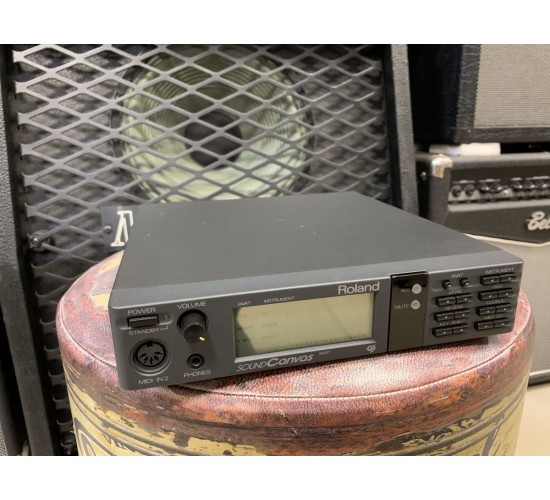 Roland SC-55 звуковой MIDI модуль USED