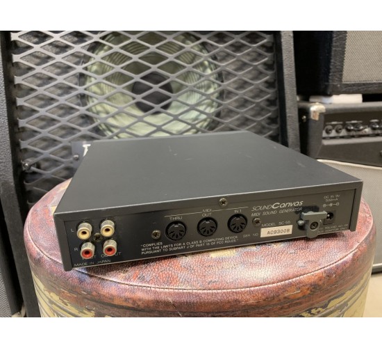 Roland SC-55 звуковой MIDI модуль USED