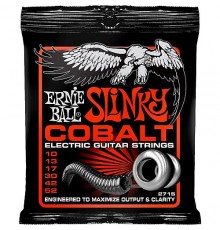Ernie Ball 2715 струны для эл.гитары Cobalt Electric Skinny Top Heavy Bottom Slinky (10-13-17-30-42-52) обмотка кобальт