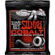 Ernie Ball 2715 струны для эл.гитары Cobalt Electric Skinny Top Heavy Bottom Slinky (10-13-17-30-42-52) обмотка кобальт