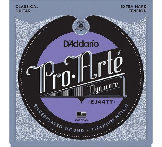 D'Addario EJ44TT ProArte DynaCore Струны для классической гитары, титан, очень сильное натяжение