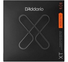 D'Addario XTAPB1047 XT Комплект струн для акустической гитары, фосф.бронза, 10-47, с покрытием