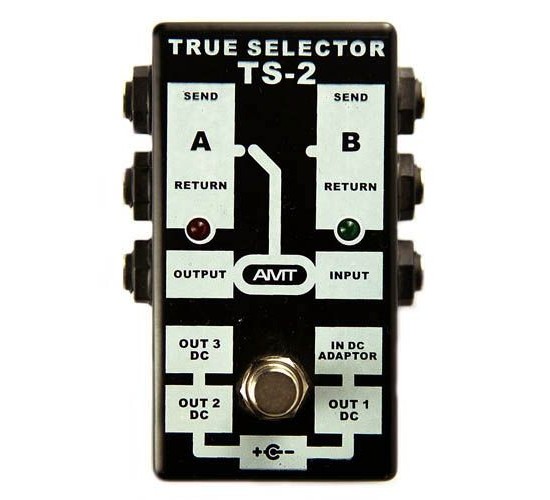 AMT TS-2 TRUE SELECTOR Пассивный двухканальный коммутатор (селектор), AMT Electronics