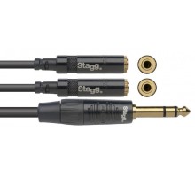 Stagg NYA010/PS2MJSR Y-адаптер кабель серии N, 10 см