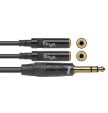 Stagg NYA010/PS2MJSR Y-адаптер кабель серии N, 10 см