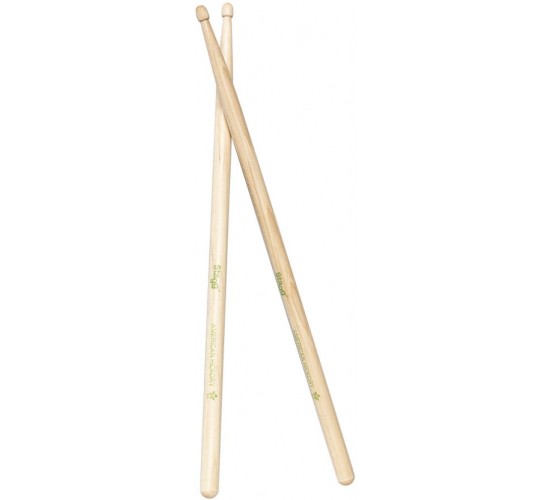 Stagg SHV5A Барабанные палочки, Hickory, подобраны в пары по весу, цвету и звучанию, 5A