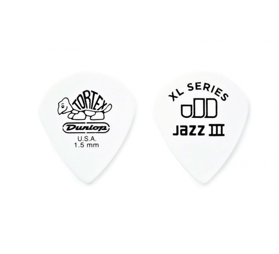 Dunlop Tortex Jazz III XL Медиатор, толщина 1,5мм