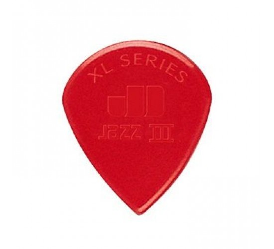 Dunlop Nylon Jazz III XL Медиатор, 1,38мм, красный