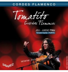 Savarez T50J Tomatito Flamenco Strings Hard Tension струны для классической гитары