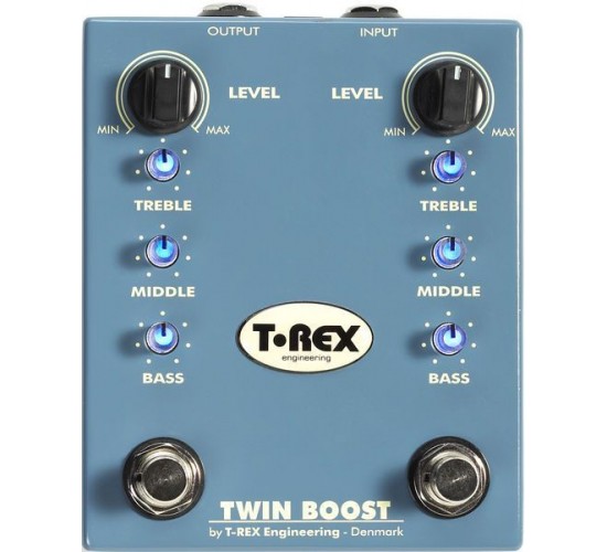 T-Rex TwinBoost педаль эффектов, бустер.
