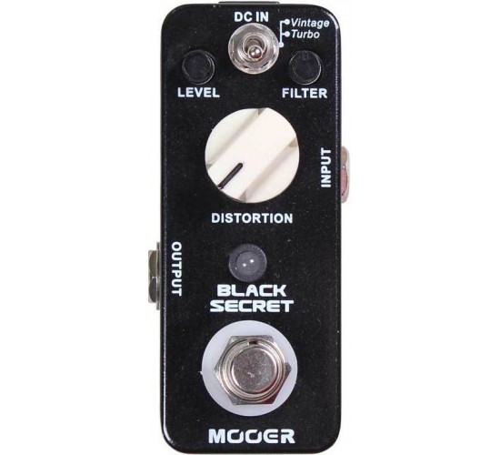 Mooer Black Secret педаль эффектов Distortion для электрогитары