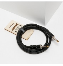 Shnoor SC225-PJPJ-1m Кабель для гитарного усилителя, 2х2,5мм, Powerjack, 1м