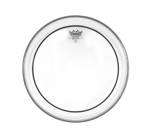 Remo Pinstripe 16" Clear двойной прозрачный пластик