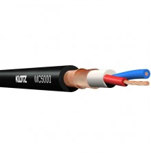 Klotz MC5000 микрофонный студийный кабель, структура: 0.50мм2, диаметр: 7мм, цвет черный