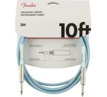 Fender 10' Original Instr. Cable DBL Daphne Blue инструментальный кабель, голубой, длина 3м