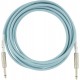 Fender 10' Original Instr. Cable DBL Daphne Blue инструментальный кабель, голубой, длина 3м