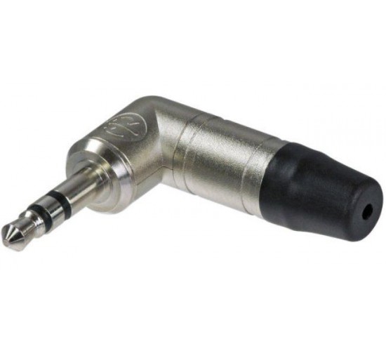 Neutrik NTP3RC разъем mini Jack 3.5 мм, угловой, никелированный корпус, стерео