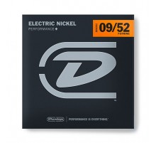 Dunlop DEN0952 комплект струн для 7-струнной электрогитары, никелированные, 9-52