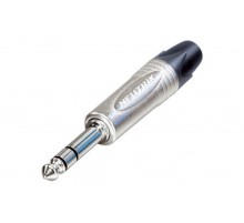 Neutrik NP3X-D  разъем 1/4" Jack 6.35 мм, профессиональный, 3-х контактный (стерео)