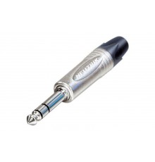 Neutrik NP3X-D  разъем 1/4" Jack 6.35 мм, профессиональный, 3-х контактный (стерео)