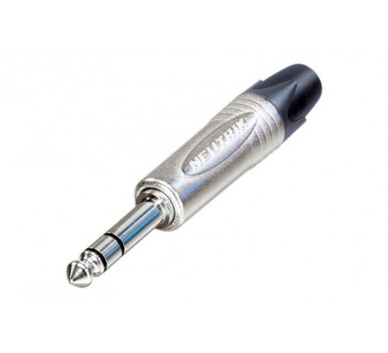 Neutrik NP3X-D  разъем 1/4" Jack 6.35 мм, профессиональный, 3-х контактный (стерео)