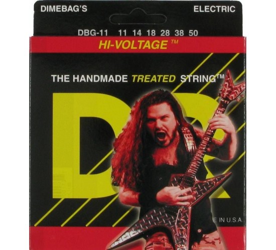 DR DBG-11 Струны для электрогитары, серия Dimebag Darrell Signature Set 11-50