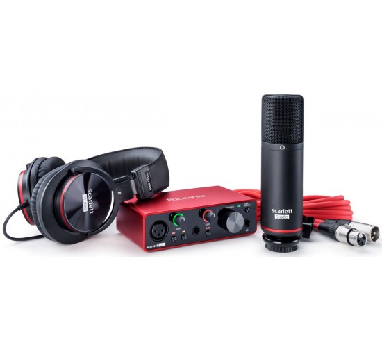 FOCUSRITE Scarlett Solo Studio 3rd Gen студийный комплект