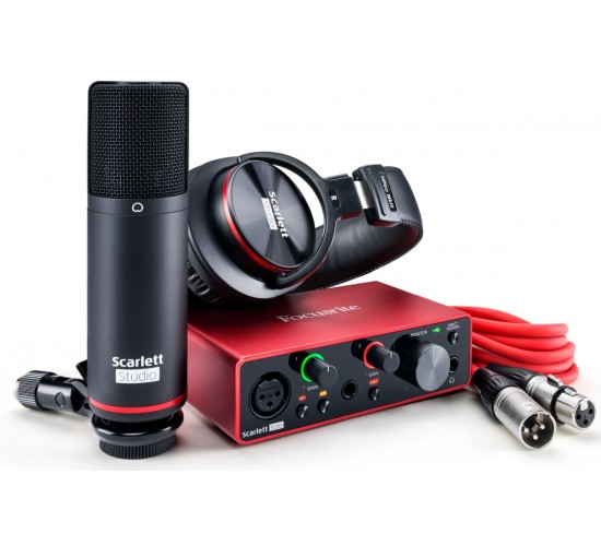 FOCUSRITE Scarlett Solo Studio 3rd Gen студийный комплект