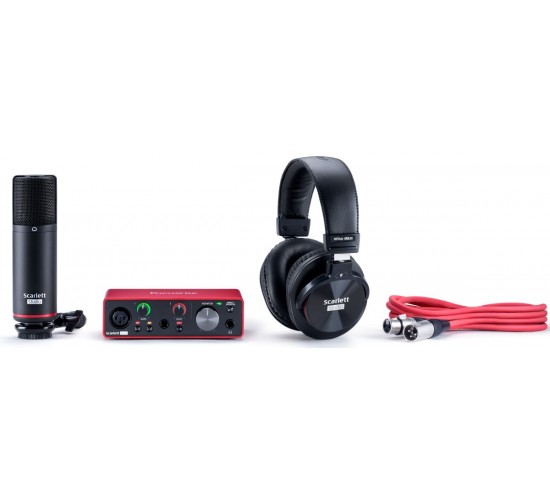 FOCUSRITE Scarlett Solo Studio 3rd Gen студийный комплект