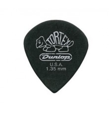 Dunlop Tortex Pitch Black Jazz III Медиатор, толщина 1,35мм