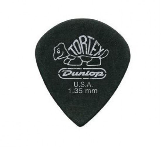 Dunlop Tortex Pitch Black Jazz III Медиатор, толщина 1,35мм